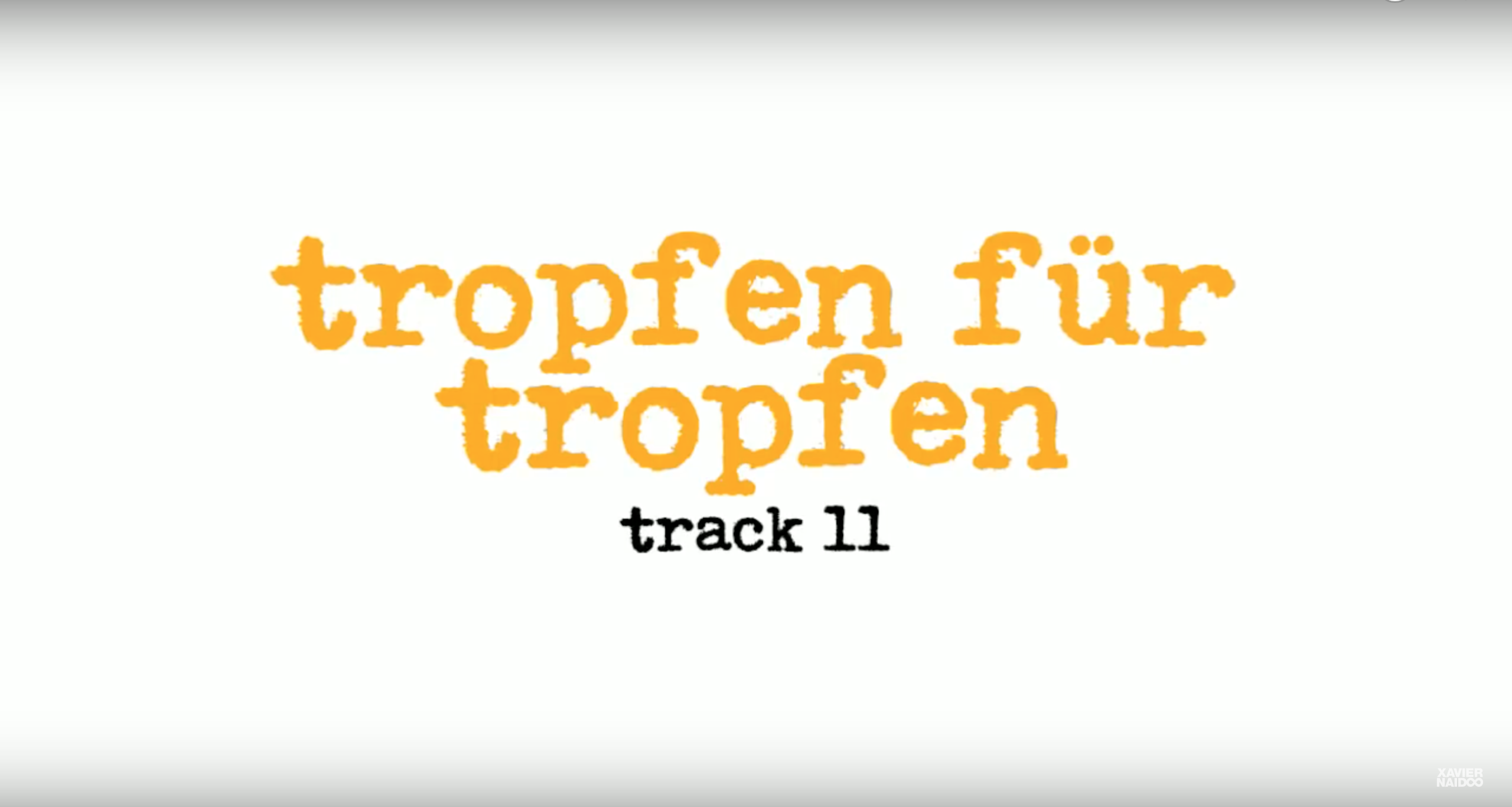 Tropfen für Tropfen